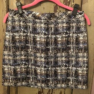 Plaid JCrew Skirt size 0